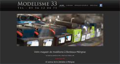 Desktop Screenshot of modelisme33.net